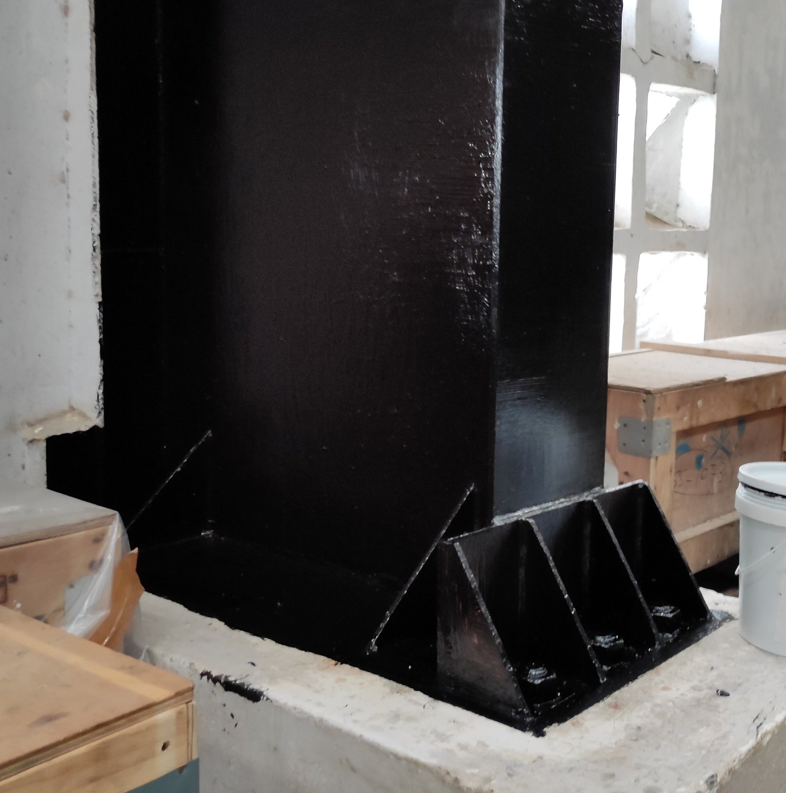 PEB Columns Corrosion Protection