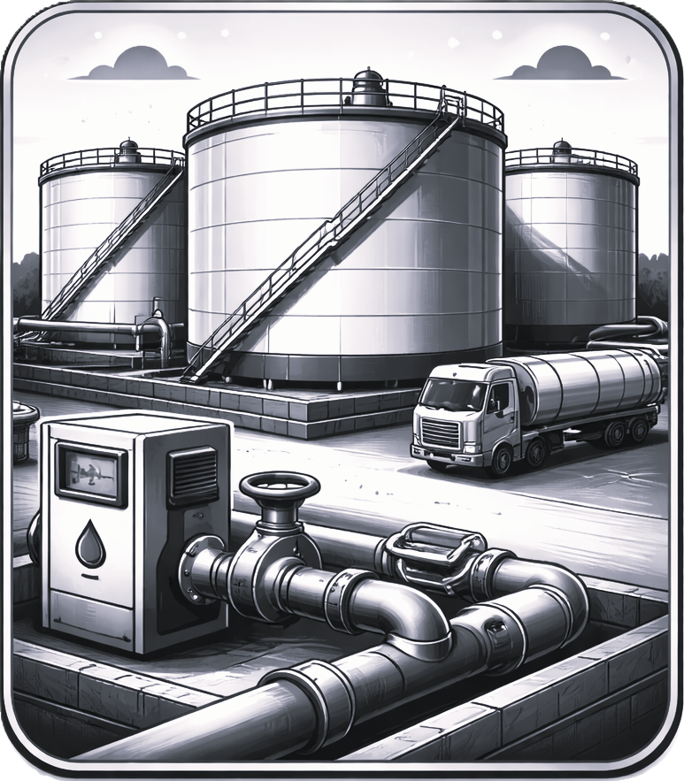 Tank farms and storage facilities